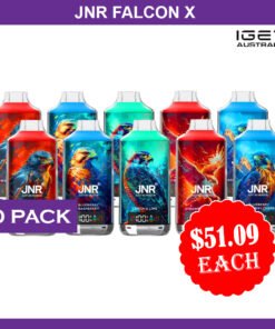 JNR FALCON X – 18000 PUFFS – 10 PACK