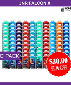 JNR FALCON X – 18000 PUFFS – 100 PACK