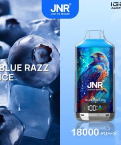 JNR FALCON -X BLUE RAZZ ICE – 18000 PUFFS