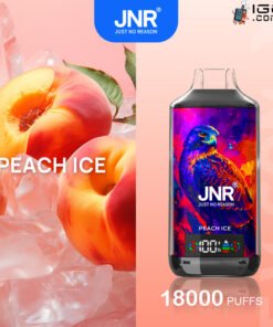 JNR FALCON -X PEACH ICE – 18000 PUFFS