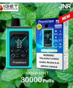 JNR PhoneVape MIAMI MINT – 30000 PUFFS