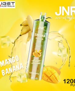 JNR SHISHA HOOKAH – MANGO BANANA – 12000 PUFFS