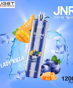 JNR SHISHA HOOKAH – LADY KILLA – 12000 PUFFS