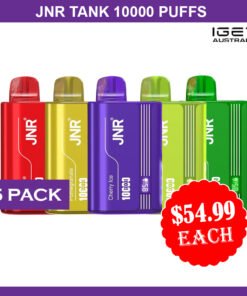 JNR TANK – 10000 PUFFS – 5 PACK