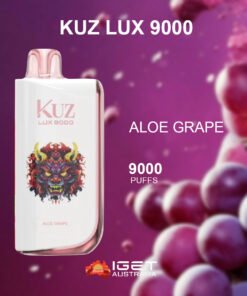 KUZ LUX ALOE GRAPE – 9000 PUFFS