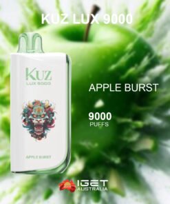 KUZ LUX APPLE BURST- 9000 PUFFS