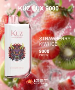 KUZ LUX STRAWBERRY KIWI ICE – 9000 PUFFS