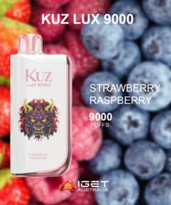 KUZ LUX STRAWBERRY RASPBERRY – 9000 PUFFS