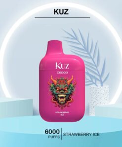 KUZ – STRAWBERRY ICE – 6000 PUFFS