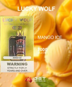 LUCKY WOLF MANGO ICE – 7000 PUFF