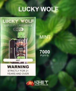 LUCKY WOLF MINT – 7000 PUFFS