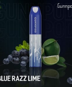 GUNNPOD LUME BLUEBERRY RAZZ LIME – 5000 PUFFS