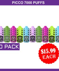 PICCO 7000 PUFFS – 50 PACK