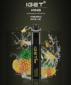IGET KING PINEAPPLE JUICE ICE – 2600 PUFFS