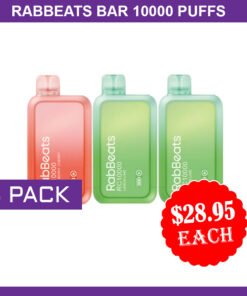 RABBEATS 10000 PUFFS – 3 PACK