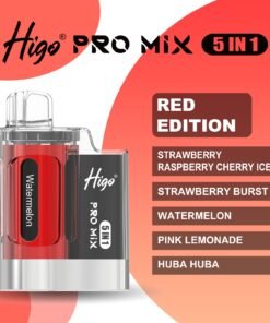 Higo PRO MIX 5 IN 1 – RED EDITION – 6000 PUFFS