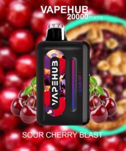 VAPEHUB SOUR CHERRY BLAST – 20000 PUFFS