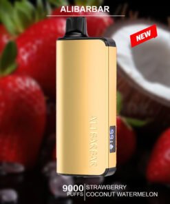 ALIBARBAR INGOT – STRAWBERRY COCONUT WATERMELON – 9000 PUFFS