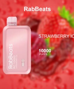 RABBEATS BAR STRAWBERRY ICE – 10000 PUFFS