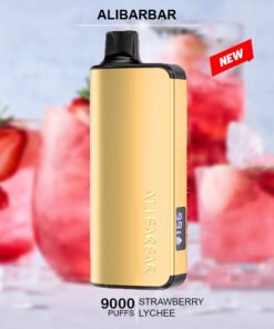 ALIBARBAR INGOT – STRAWBERRY LYCHEE – 9000 PUFFS