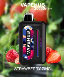 VAPEHUB STRAWBERRY ZING – 20000 PUFFS