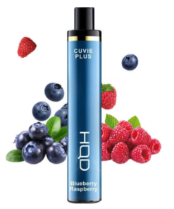 HQD CUVIE PLUS BLUEBERRY RASPBERRY – 1200 PUFFS