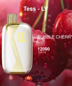 TESS-LV BUBBLE CHERRY – 12000 PUFFS