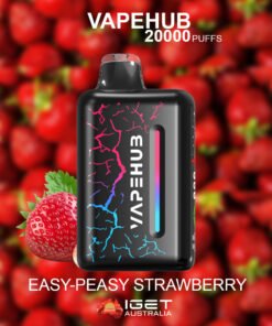 VAPEHUB EASY-PEASY STRAWBERRY – 20000 PUFFS