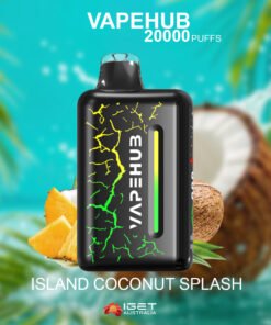 VAPEHUB ISLAND COCONUT SPLASH – 20000 PUFFS