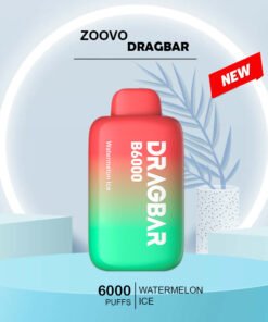Zoovoo Dragbar Watermelon Ice 6000 Puffs