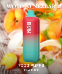 WOTOFO NEXBAR PEACH ICE – 7000 PUFFS