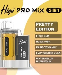 Higo PRO MIX 5 IN 1 – PRETTY EDITION – 6000 PUFFS