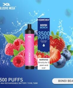 X-QLUSIVE MEGA BONDI BEACH – 3500 PUFFS