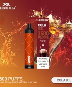 X-QLUSIVE MEGA COLA ICE – 3500 PUFFS