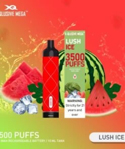 X-QLUSIVE MEGA LUSH ICE – 3500 PUFFS