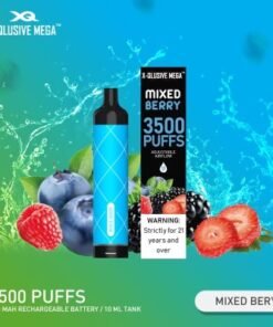 X-QLUSIVE MEGA MIXED BERRY – 3500 PUFFS