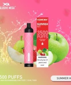 X-QLUSIVE MEGA SUMMER HIT – 3500 PUFFS