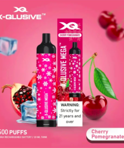 X-QLUSIVE CHERRY POMEGRANATE ICE – 2500 PUFFS