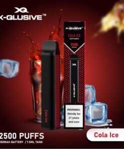 X-QLUSIVE COLA ICE – 2500 PUFFS