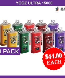 YOOZ ULTRA – 15000 PUFFS – 10 PACK