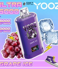 YOOZ ULTRA – GRAPE ICE – 15000 PUFFS