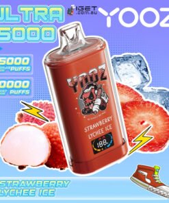YOOZ ULTRA – STRAWBERRY LYCHEE ICE – 15000 PUFFS