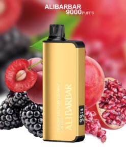 ALIBARBAR INGOT BLACKBERRY CHERRY POMEGRANATE – 9000 PUFFS