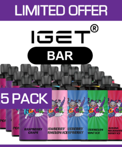 IGET BAR – 3500 PUFFS  – 25 PACK