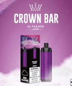 ALFAKHER CROWN BAR MAGIC LOVE – 8000 PUFFS