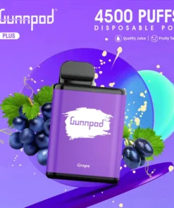 GUNNPOD PLUS GRAPE ICE – 4500 PUFFS