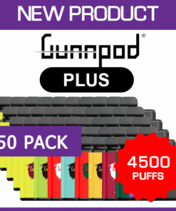 GUNNPOD PLUS – 4500 PUFFS – 50 PACK