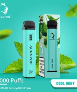 GUNNPOD COOL MINT – 2000 PUFFS