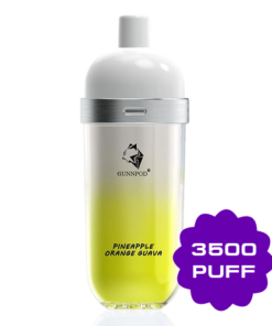 GUNNPOD WAVE PINEAPPLE ORANGE GUAVA – 3500 PUFFS