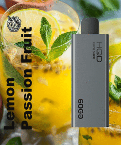 HQD SLICK LEMON PASSIONFRUIT – 6000 PUFFS